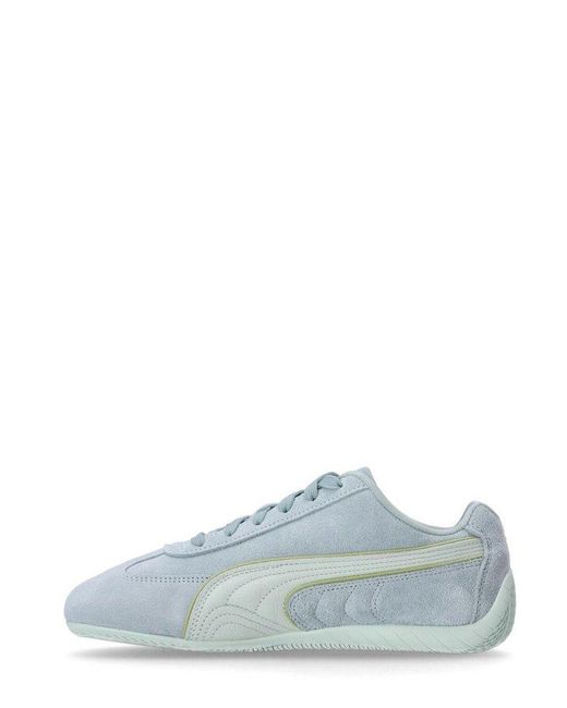 PUMA Blue Speedcat Piping Low-Top Sneakers