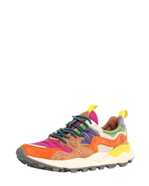Flower Mountain Multicolor Yamano 3 Lace-Up Sneakers