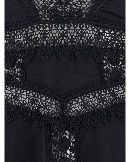 Charo Ruiz Black Cindy' Long Dress