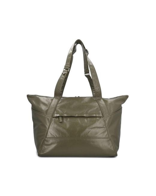 Prada Green Zip-up Travel Bag for men