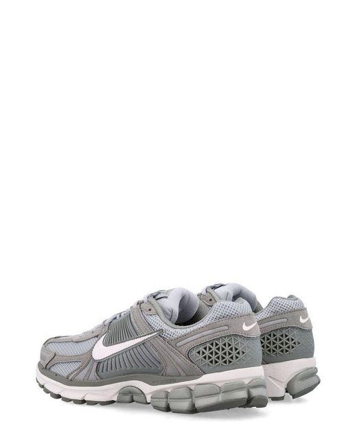Nike Gray Zoom Vomero 5 Lace-Up Sneakers