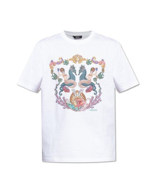 Versace White T-Shirts for men