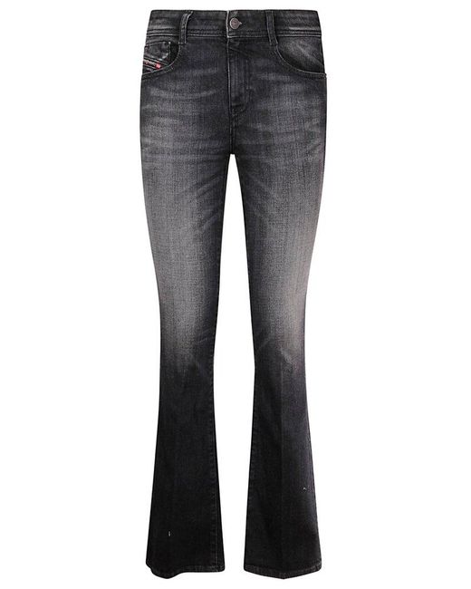 DIESEL Gray 1969 D-Ebbey Bootcut Jeans