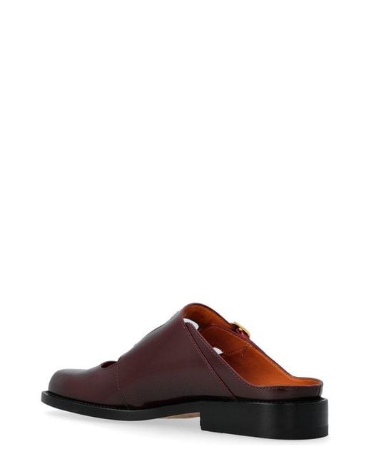 Marni Brown Bambi 3.0 Double-Buckled Loafers