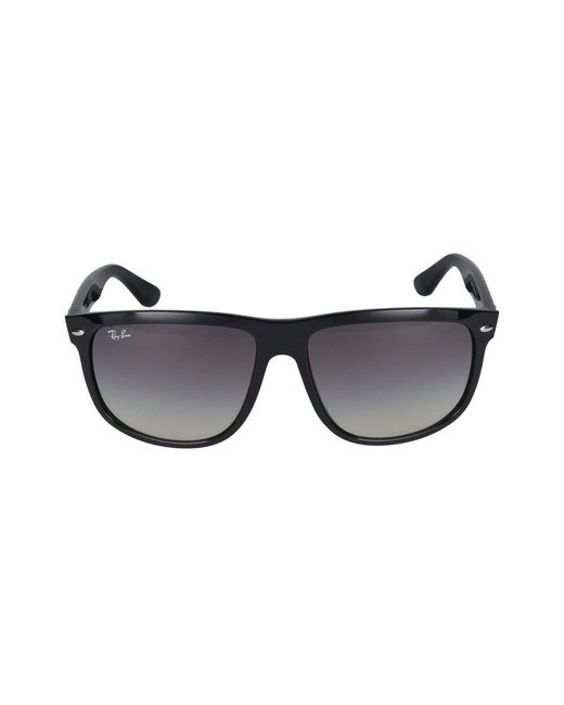 Ray-Ban Black Rb4147 Square Frame Sunglasses for men