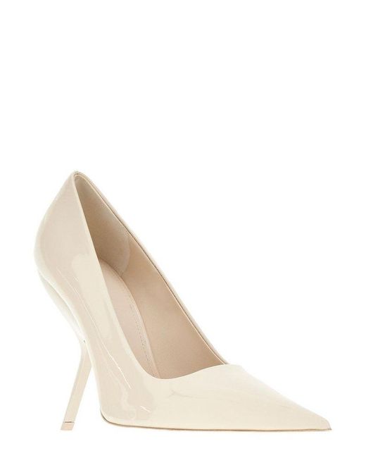 Ferragamo White Heeled Shoes
