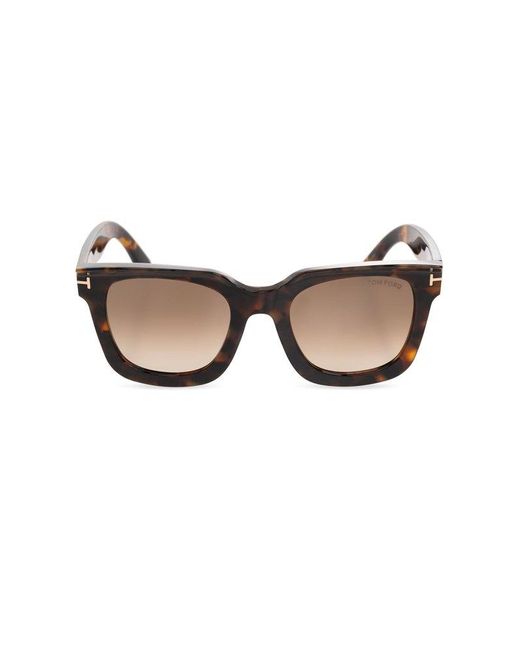Tom Ford Natural Square Frame Sunglasses