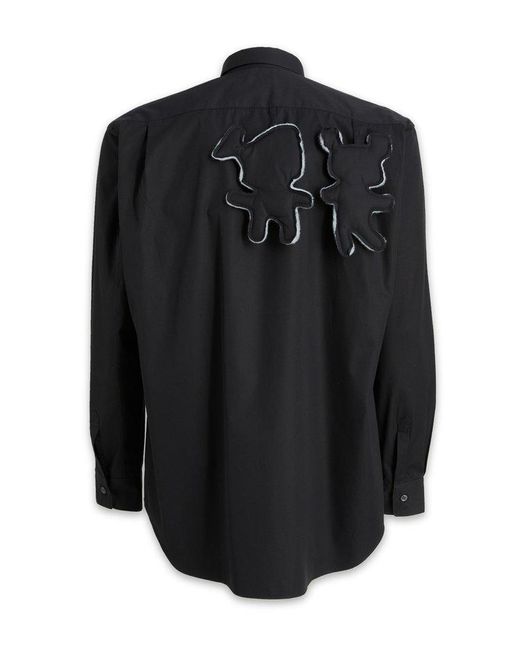 Comme des Garçons Black Long-sleeved Shirt for men