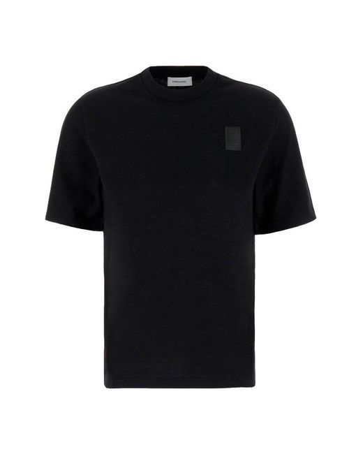 Ferragamo Black T-Shirt