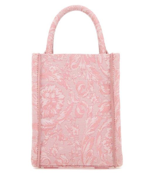Versace Pink Handbags.