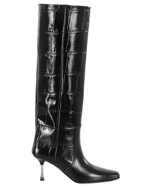 Paris Texas Black Bettina Boot 75