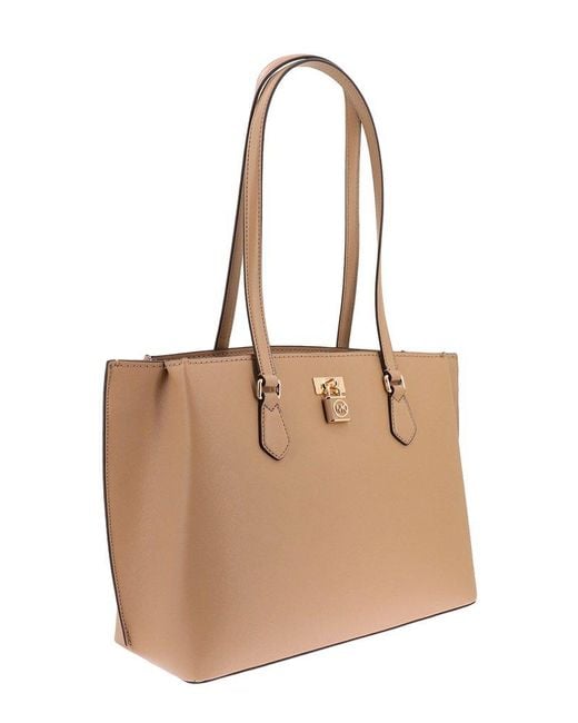 Michael kors large shop zip top tote