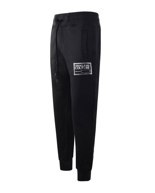 Versace Black Couture jogging Trousers for men