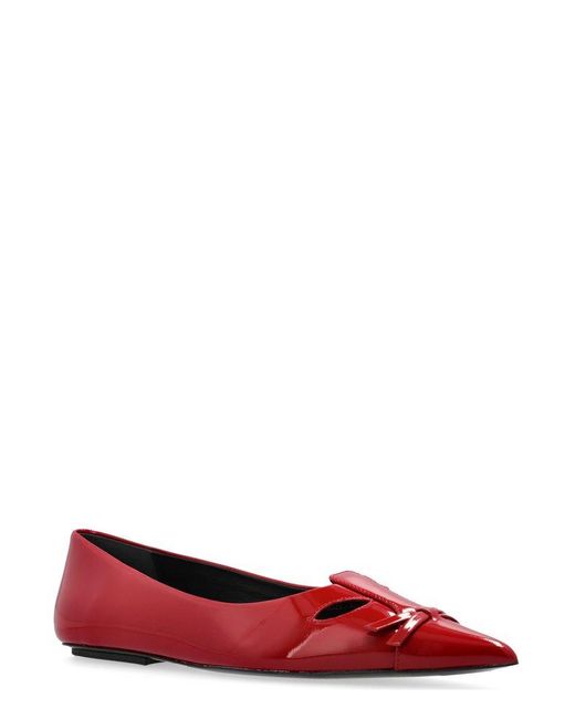 フラットシューズ The Kat Ballerinas - Marc Jacobs - Leather - Red 24040300_54811202_600.jpg
