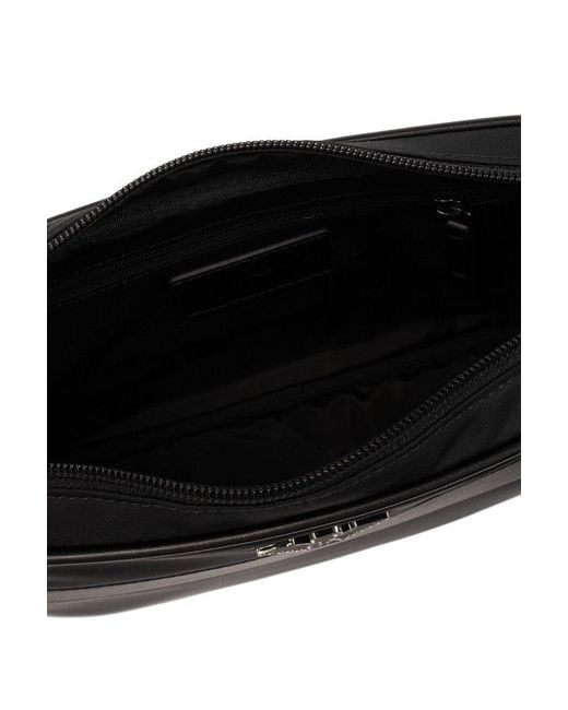 Emporio Armani Black The 'sustainability' Collection Shoulder Bag, for men