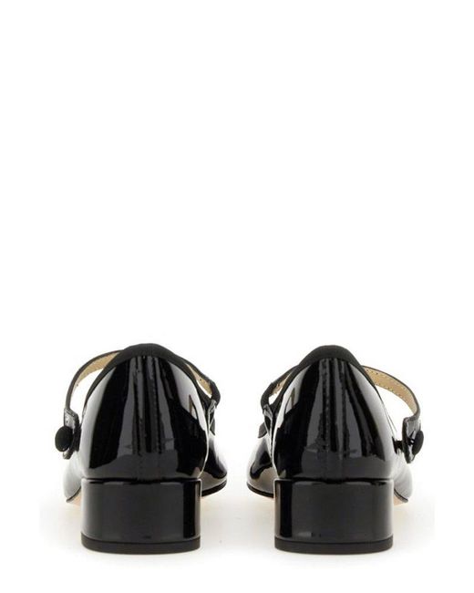 Repetto Black Mary Jane Ballet Flats