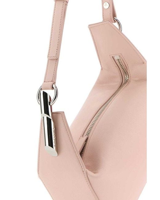 Lanvin Haute Sequence Zip-Up Clutch Bag in Pink | Lyst