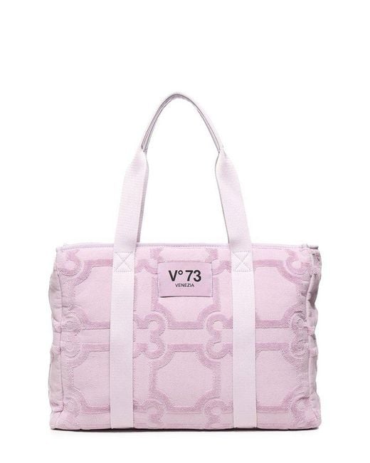 V73 Pink Amy Shopping Bag