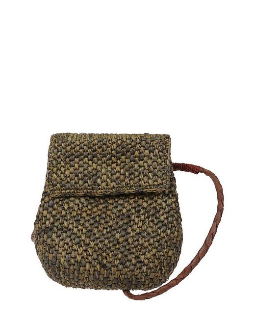 IBELIV Brown Handheld Tote Bag