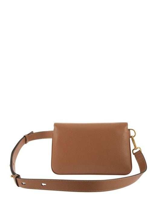 Tod's Brown T Timeless Mini Belt Bag for men