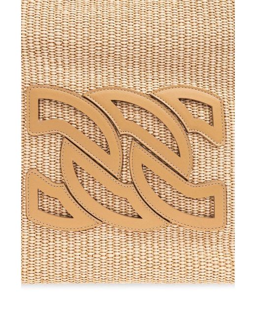 Casadei Natural Dome Shopper Bag