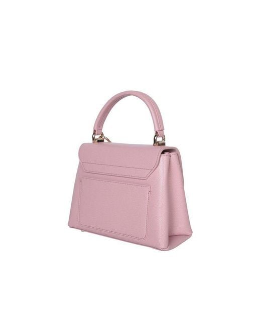 Furla Pink 1927 Twist-lock Mini Tote Bag