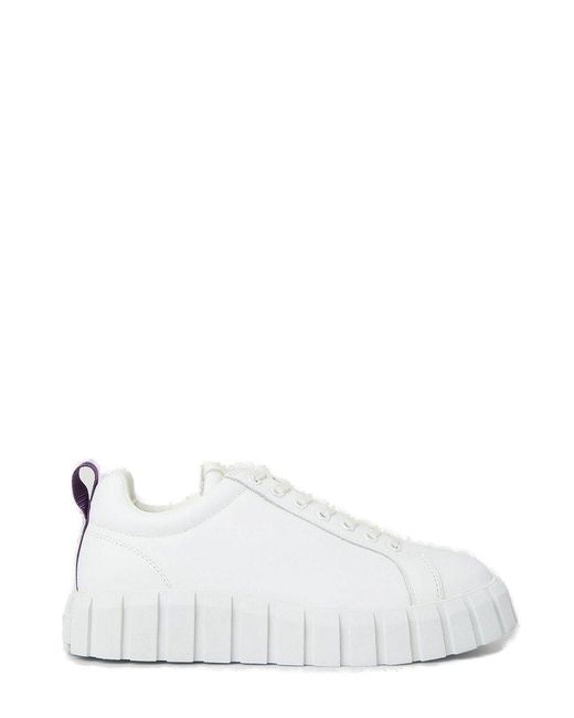 Eytys White Odessa Lace-up Sneakers