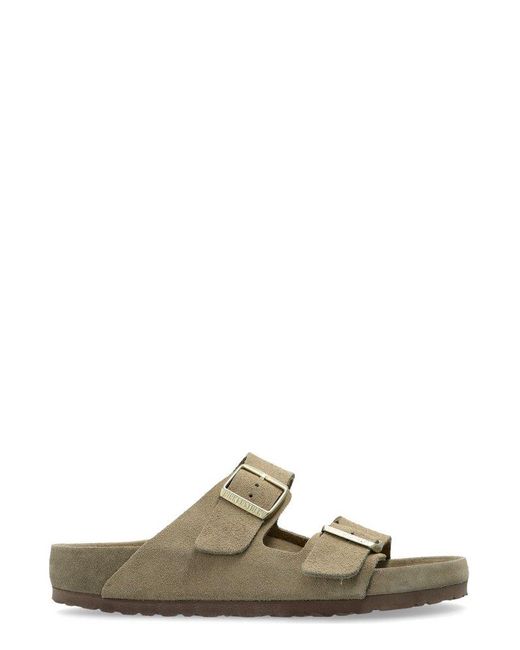 Birkenstock Natural Arizona Double Buckle Sandals