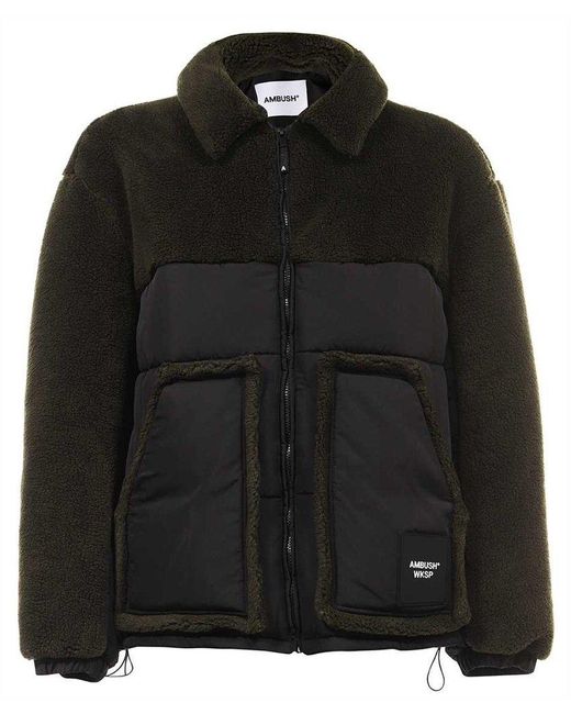 Ambush Black Eco-shearling Jacket for men