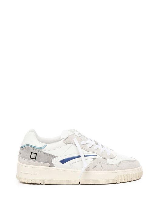 Date White Torneo Low-Top Sneakers for men