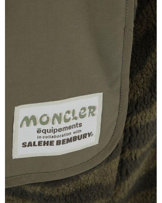 Moncler Genius Black Moncler X Salehe Bembury High Neck Teddy Jacket