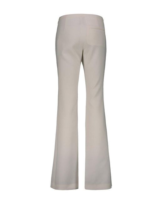 Courreges Gray Stretch Bootcut Tailored Pants