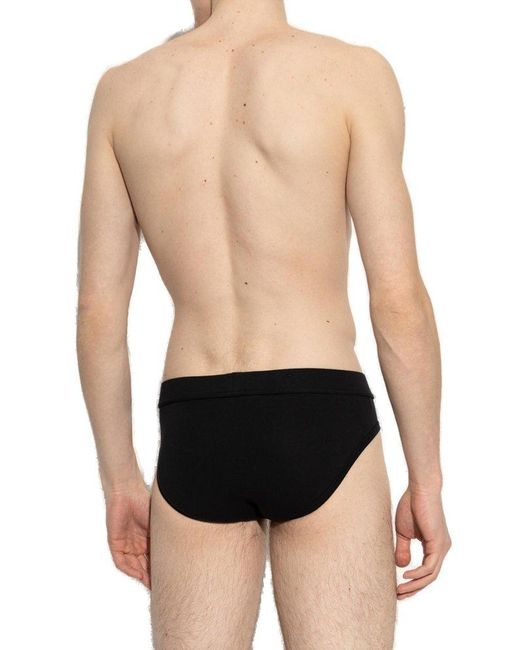 DSquared² Black Summer Lovers Brief for men