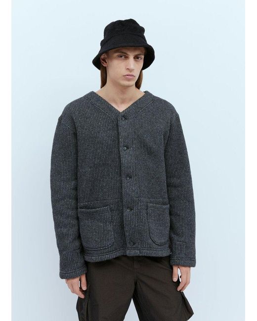 Engineered Garments Black Casual Bucket Hat for men