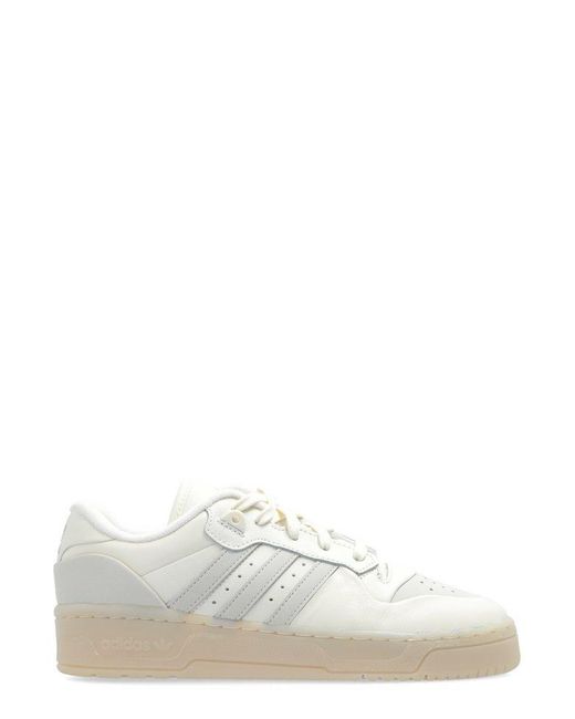 Adidas Originals White Rivalry Low-top Sneakers