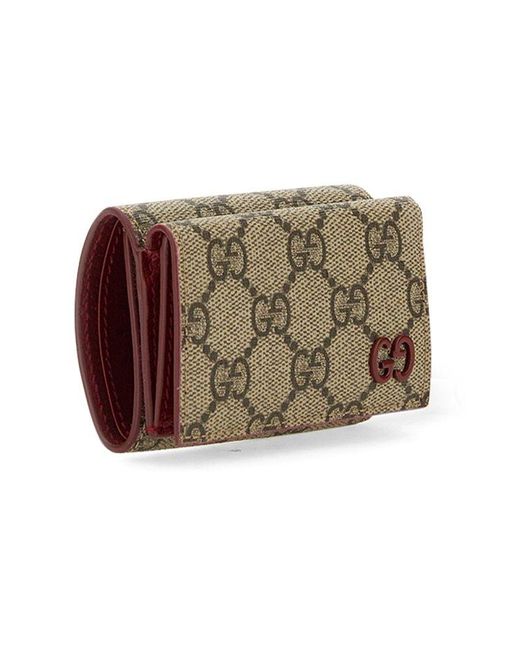 Gucci Natural GG Detailed Mini Wallet for men
