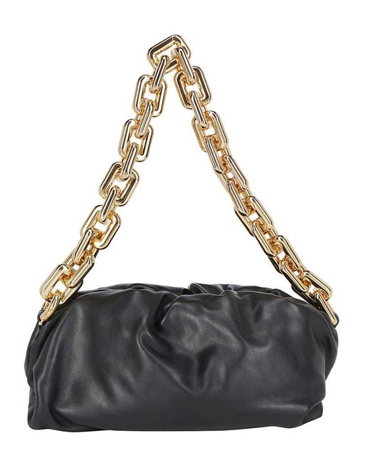 Bottega Veneta Metallic The Chain Pouch Shoulder Bag