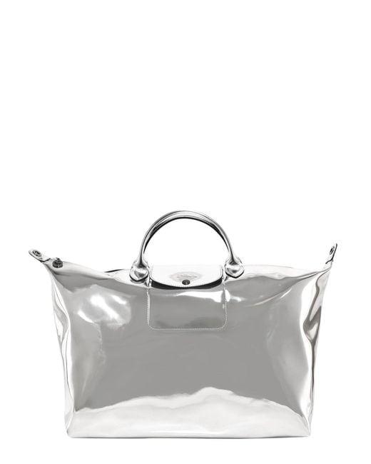 Longchamp Metallic Le Pliage Large Travel Bag