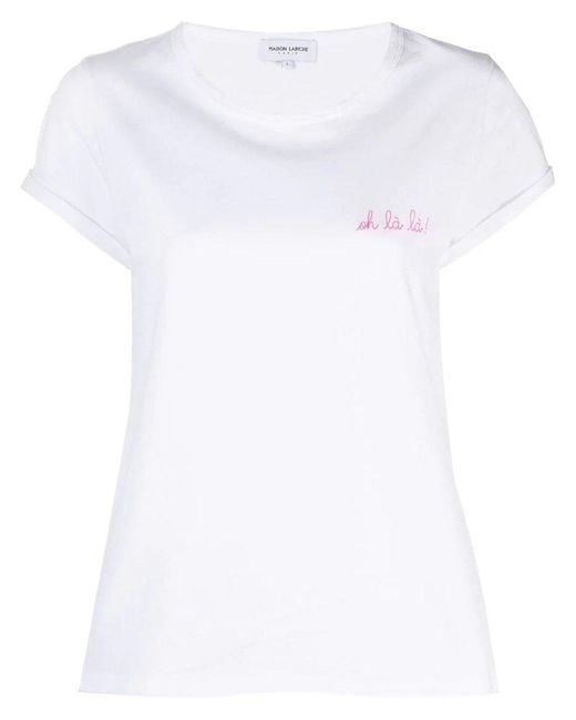 Maison Labiche White Oh La La T-Shirt