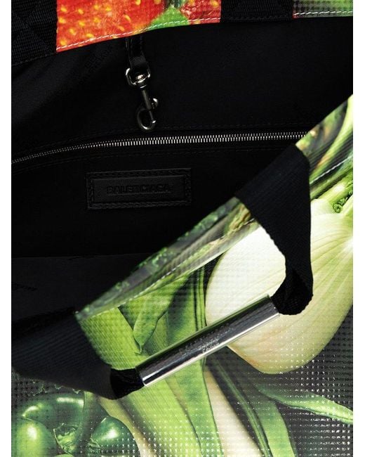 Balenciaga Green Tote Antwerp Hand Bags for men