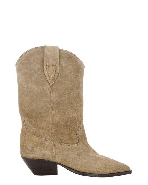 Isabel Marant Suede Duerto Boots 41 - Save 22% | Lyst