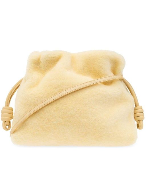 Loewe 'flamenco' Shoulder Bag in Natural Lyst