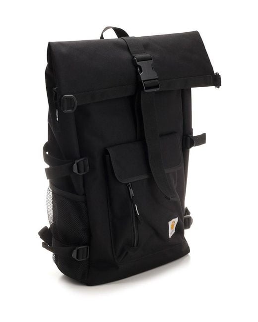 Carhartt Philis Backpack Recycled Polyester Canvas Black for men
