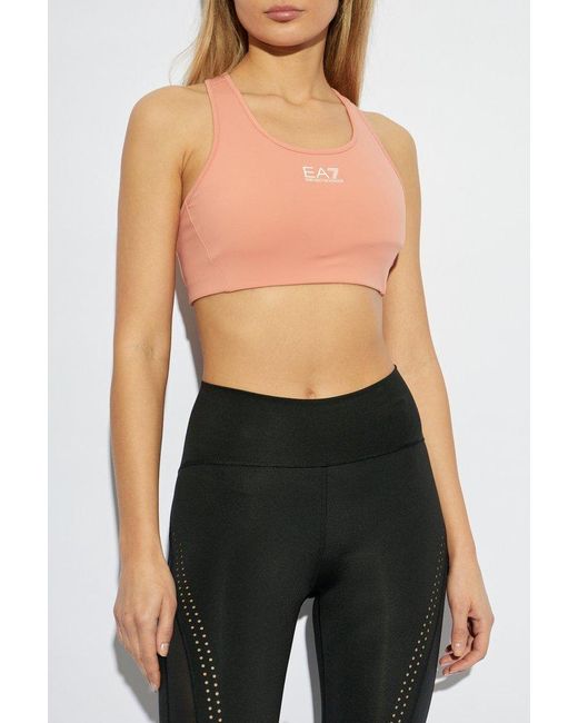 EA7 Pink Training Top