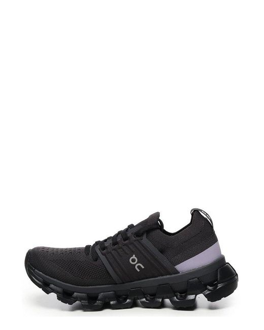 On Shoes Black Cloudswift 3 Lace-Up Sneakers