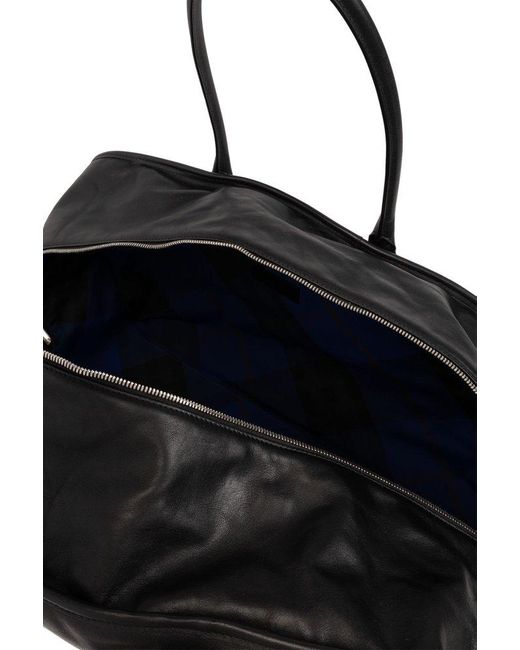 Burberry Black Duffel Bag for men