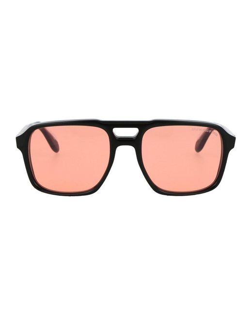 Cutler & Gross Pink Aviator Sunglasses for men