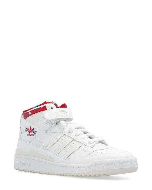 adidas Originals X Thebe Magugu Forum Sneakers in White | Lyst
