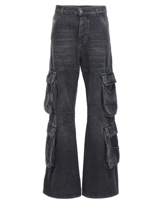 DIESEL Blue D-sire-cargo-s Jeans