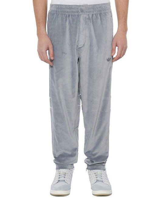 Adidas Originals Gray Blue Version Challenger Pants for men